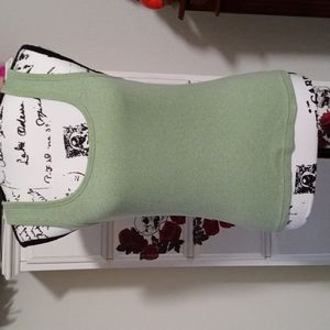 Light green tank top
